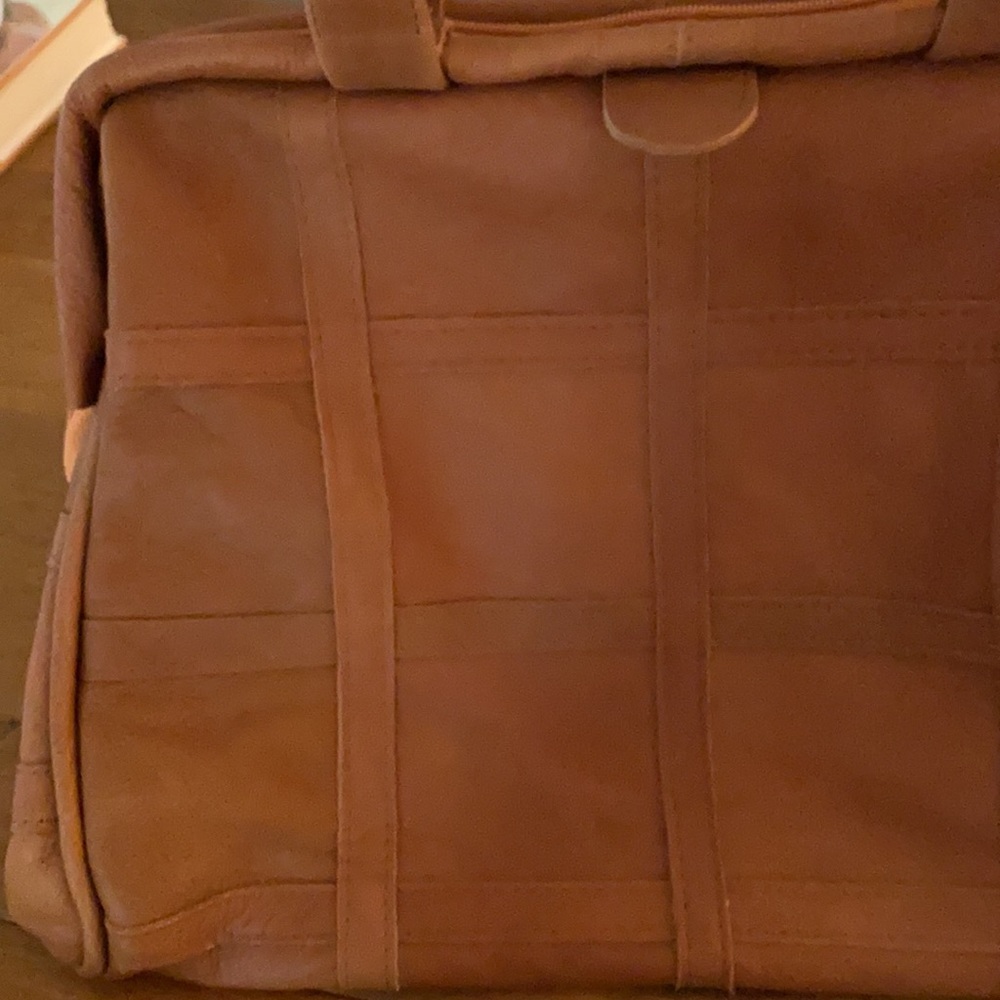 Leather Weekender - image 2